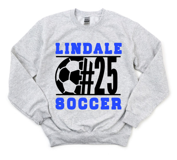 Lindale Soccer Player Number