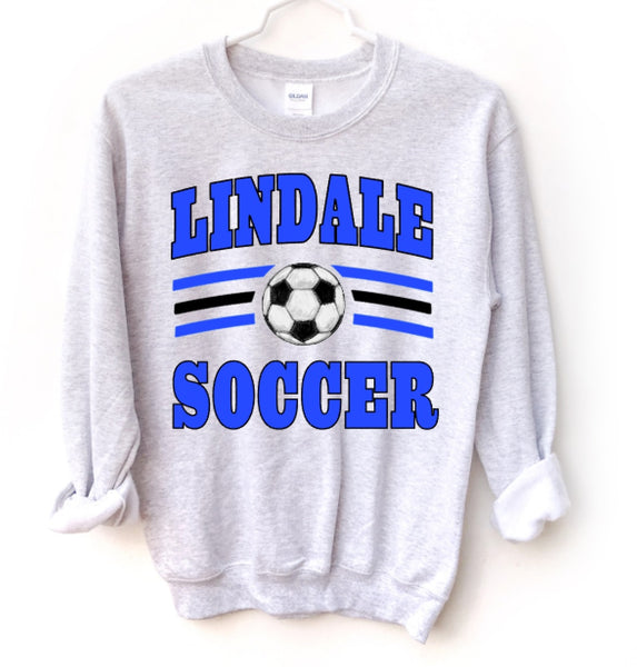 Lindale Soccer Ash Sweatshirt