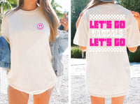 Pre Order: Let's Go Vandals Smiley Face Tee