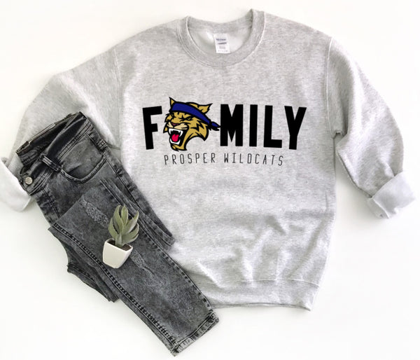 Pre Order Wildcats Family Sweatshirt
